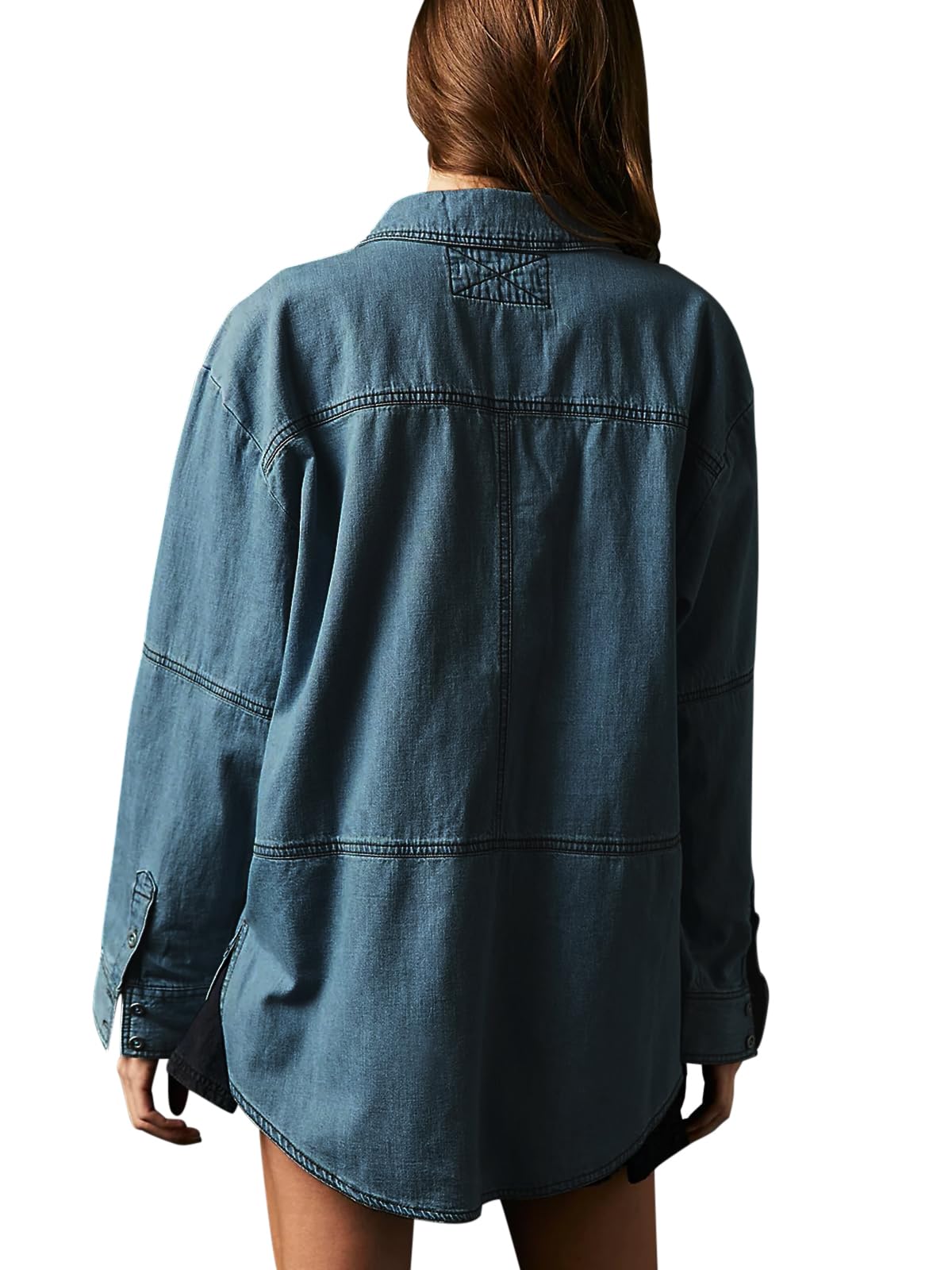 Davin™ Denim V-Neck Shirt