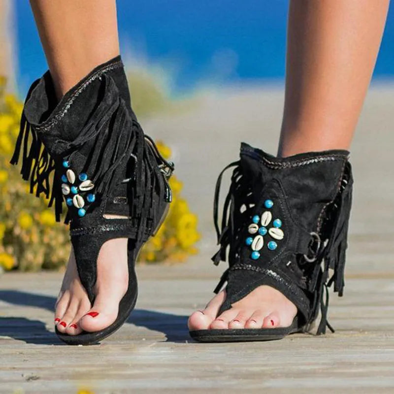 Fringe Boho Sandals