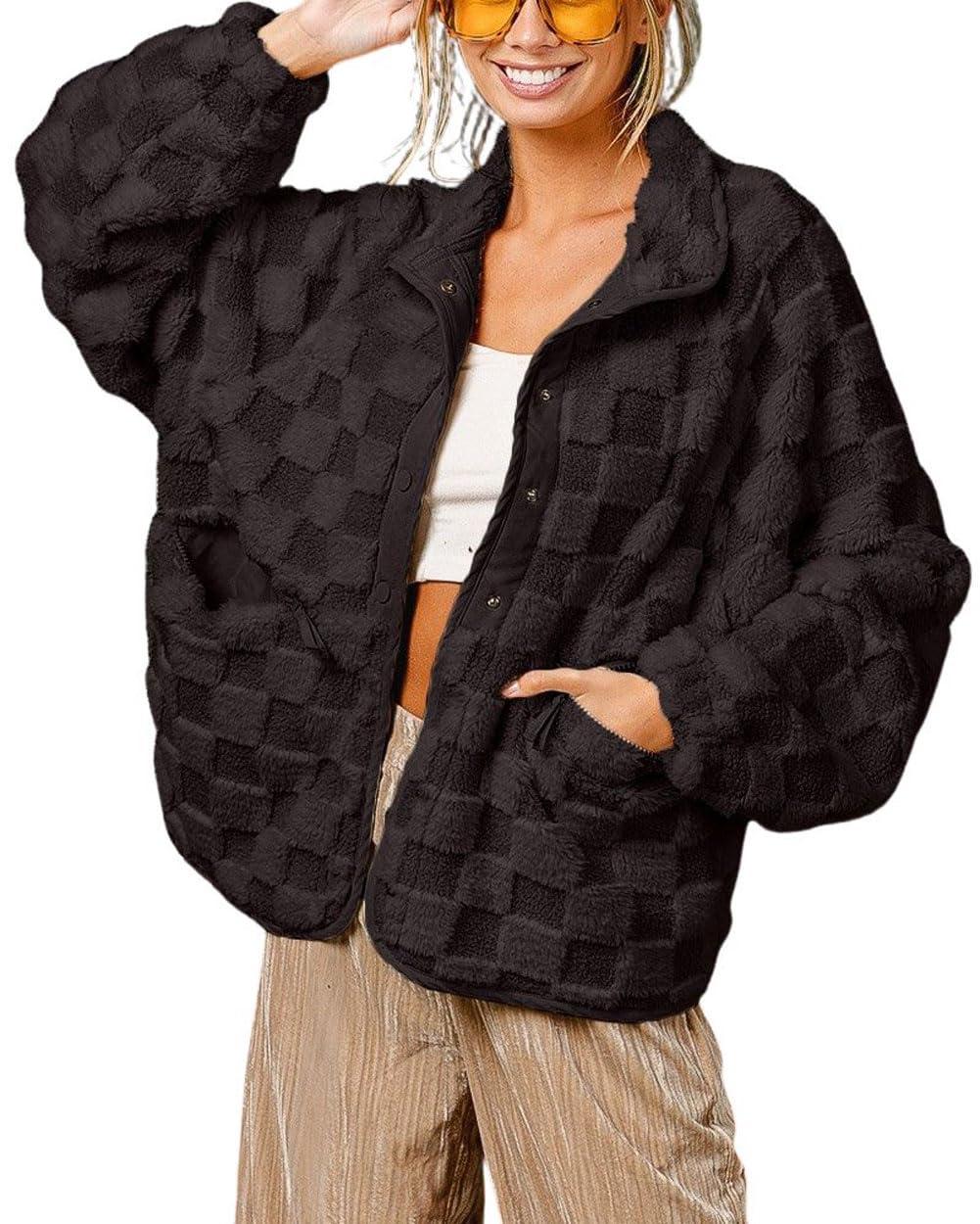 Davin™ Plaid Sherpa Jacket
