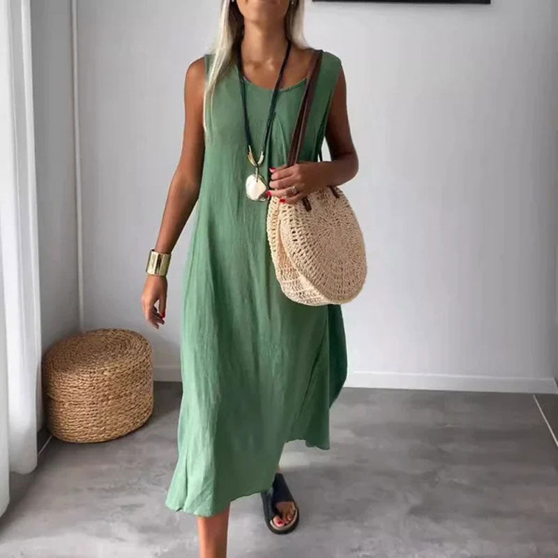 Florayne - Relaxed Sleeveless Dress