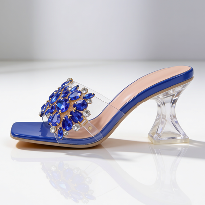 Francesca Jewel Heel front view