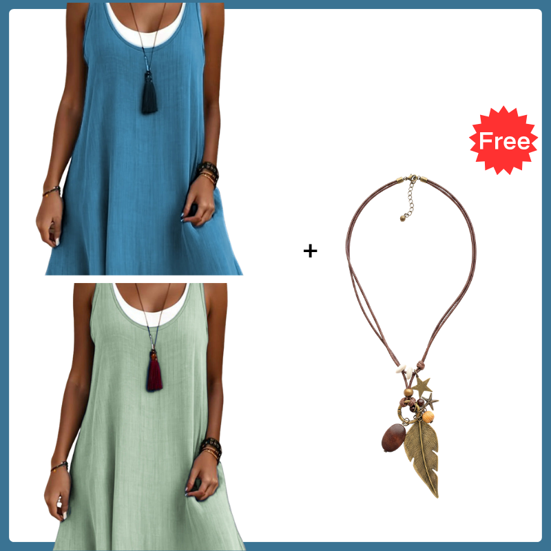 Effortless Two-Piece Look Dress