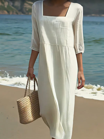 Stella – Casual Linen Dress