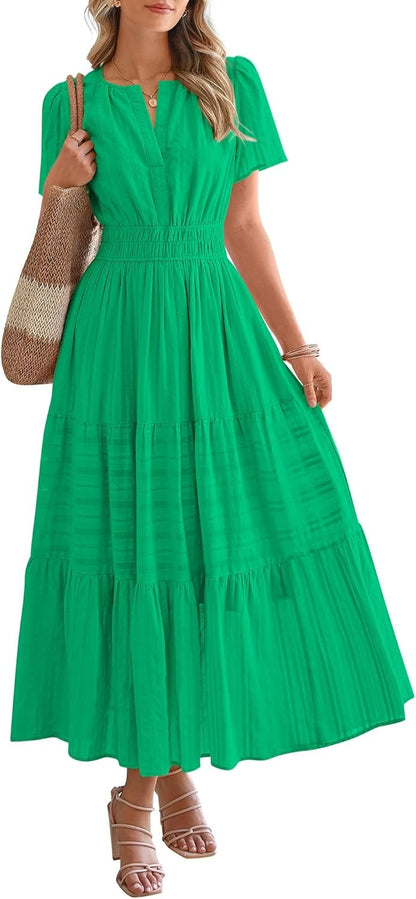 Breezy V-Neck Dress