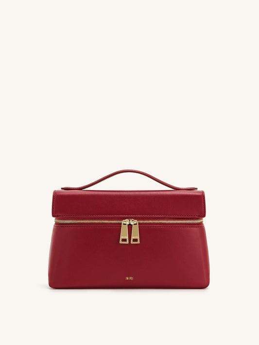 Thea Top Handle Bag - Claret davin luxe