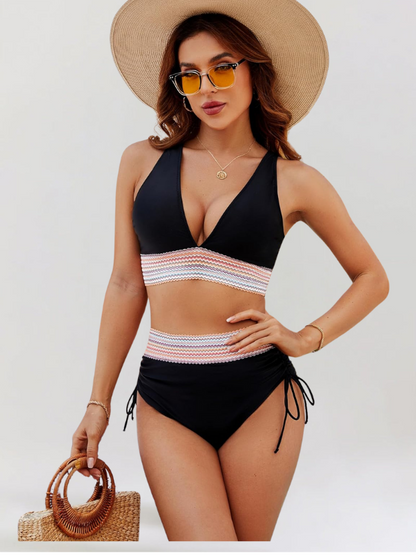 High-Waisted Bikini Set with Tummy Control My Store