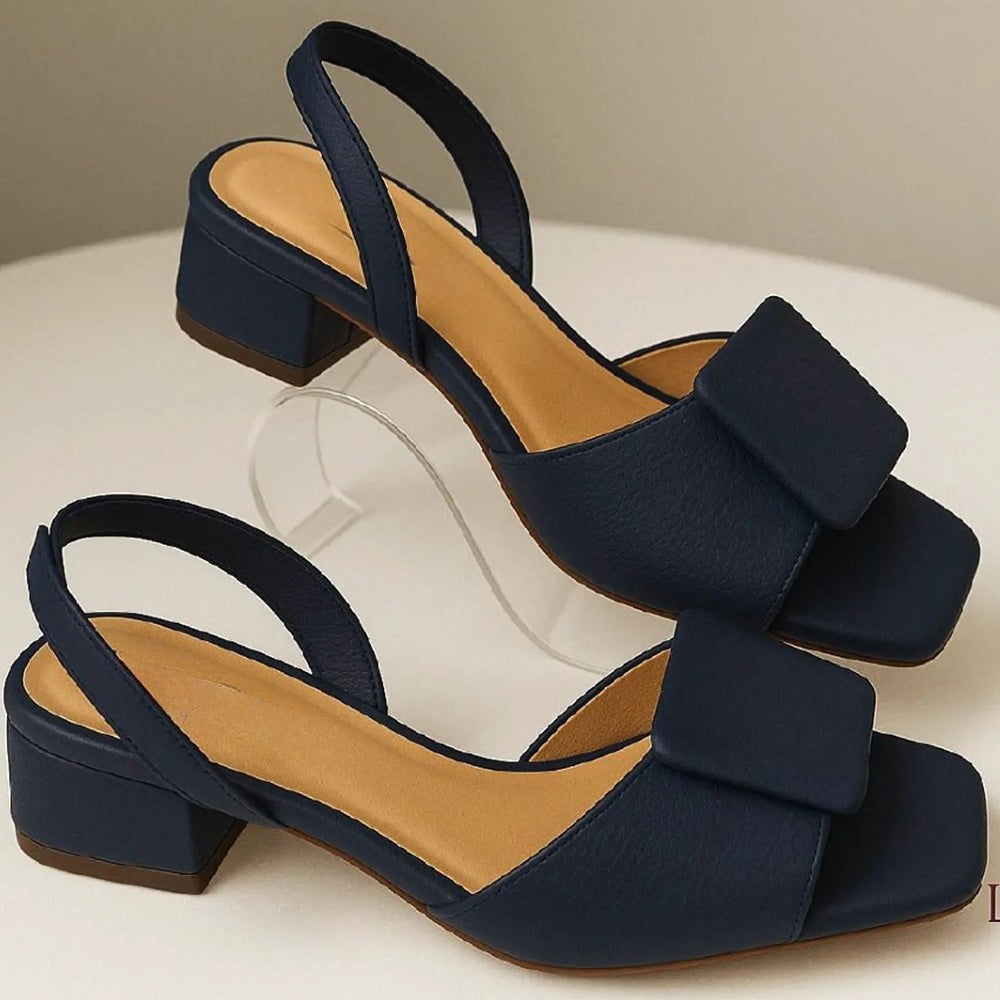 🔥Hot Sale🔥Women's Leather Square Sandals Davin Luxe