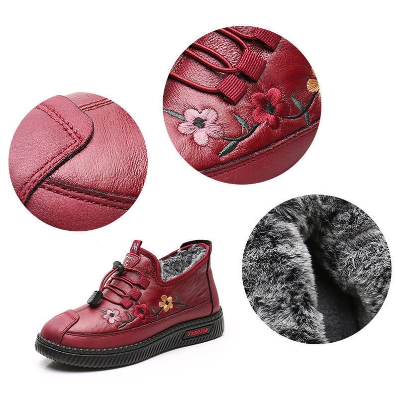Davin™ SoftStep Fur Moccasins