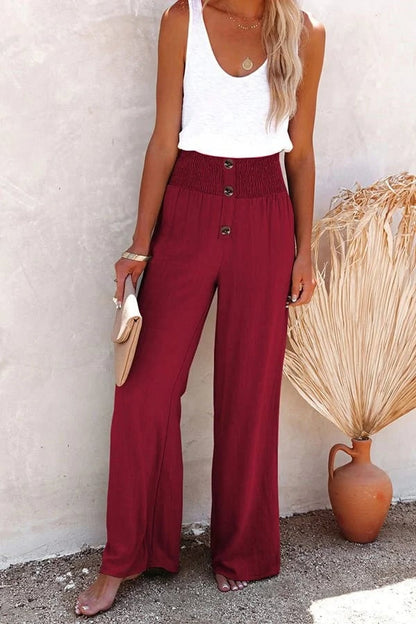 Auriline -Relaxed High-Waist Pants