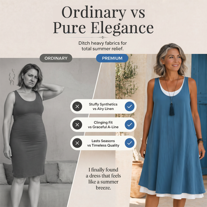 Effortless Two-Piece Look Dress