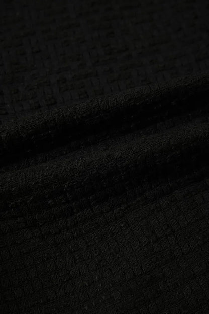 Hailey Contrast Trim Vest in Herringbone Tweed Davin Luxe