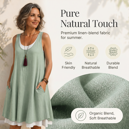Effortless Two-Piece Look Dress