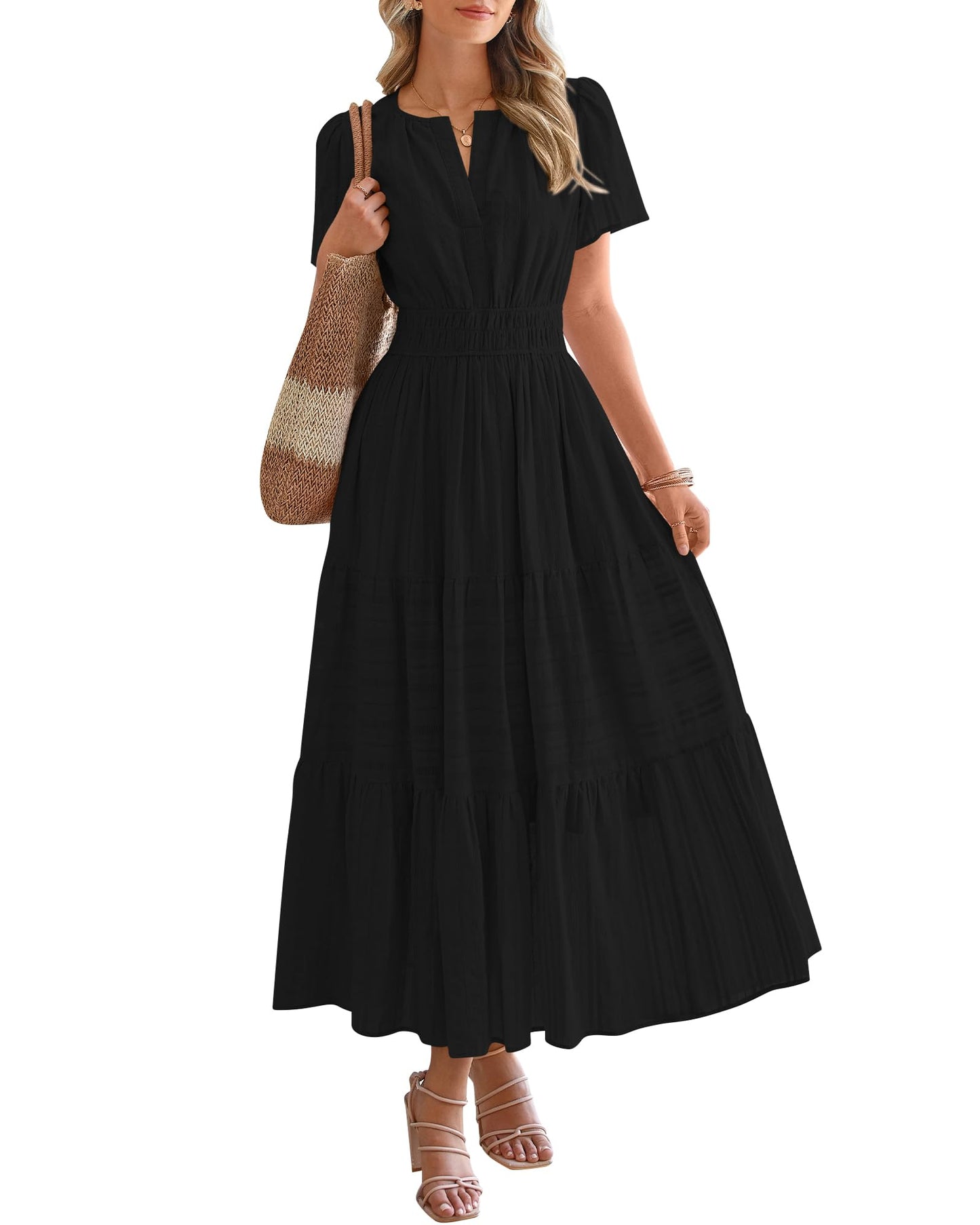 Breezy V-Neck Dress