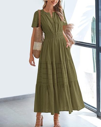 Breezy V-Neck Dress