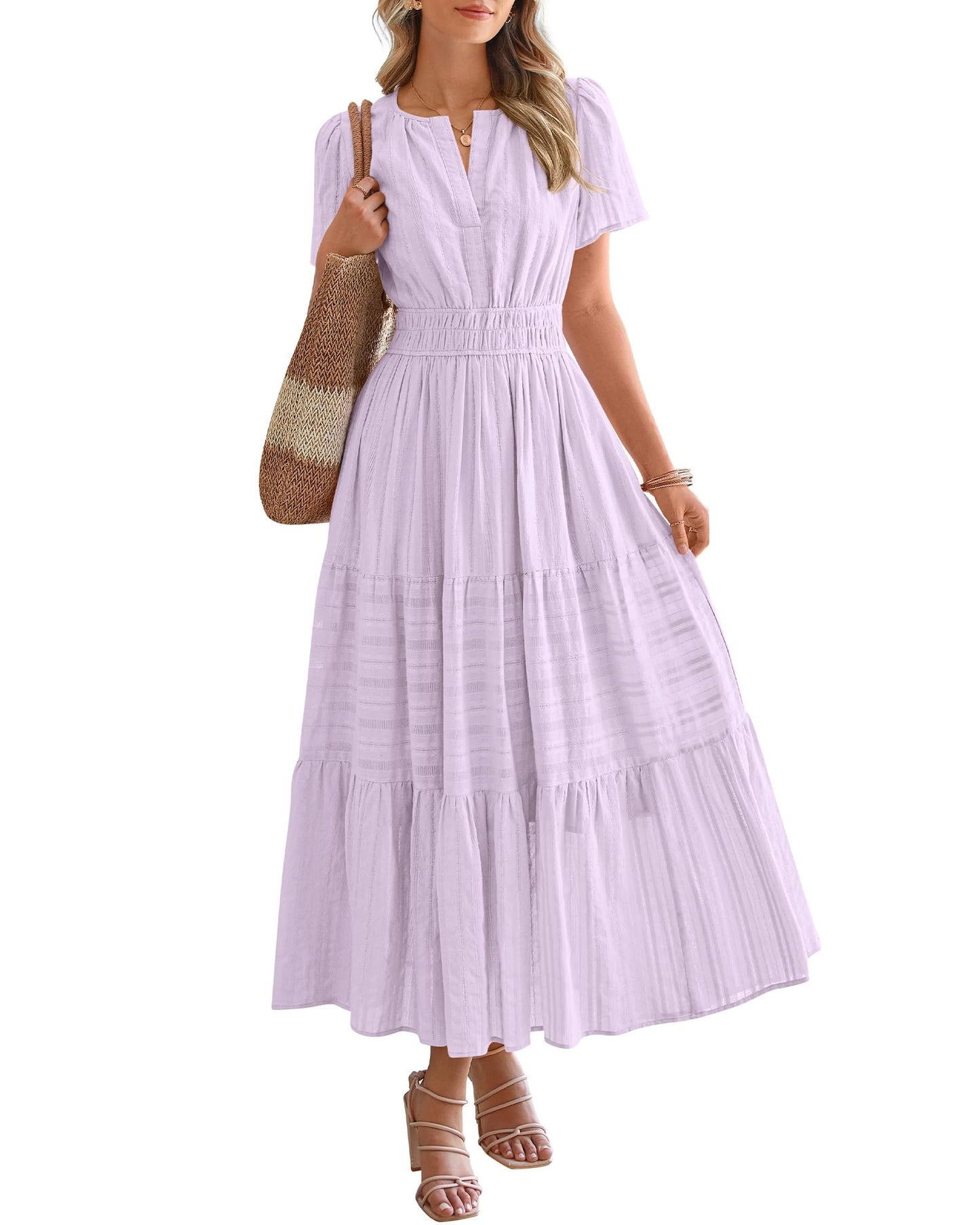 Breezy V-Neck Dress
