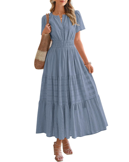 Breezy V-Neck Dress