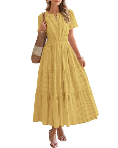 Breezy V-Neck Dress
