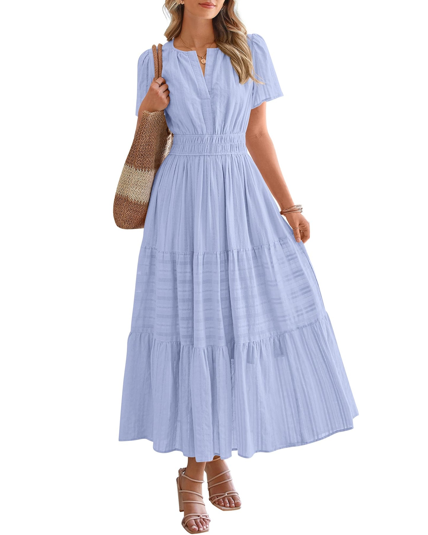 Breezy V-Neck Dress