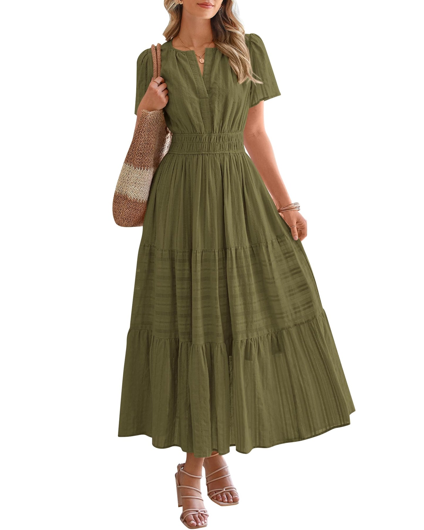 Breezy V-Neck Dress