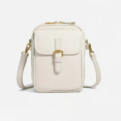 Leather-Look Crossbody Handbag