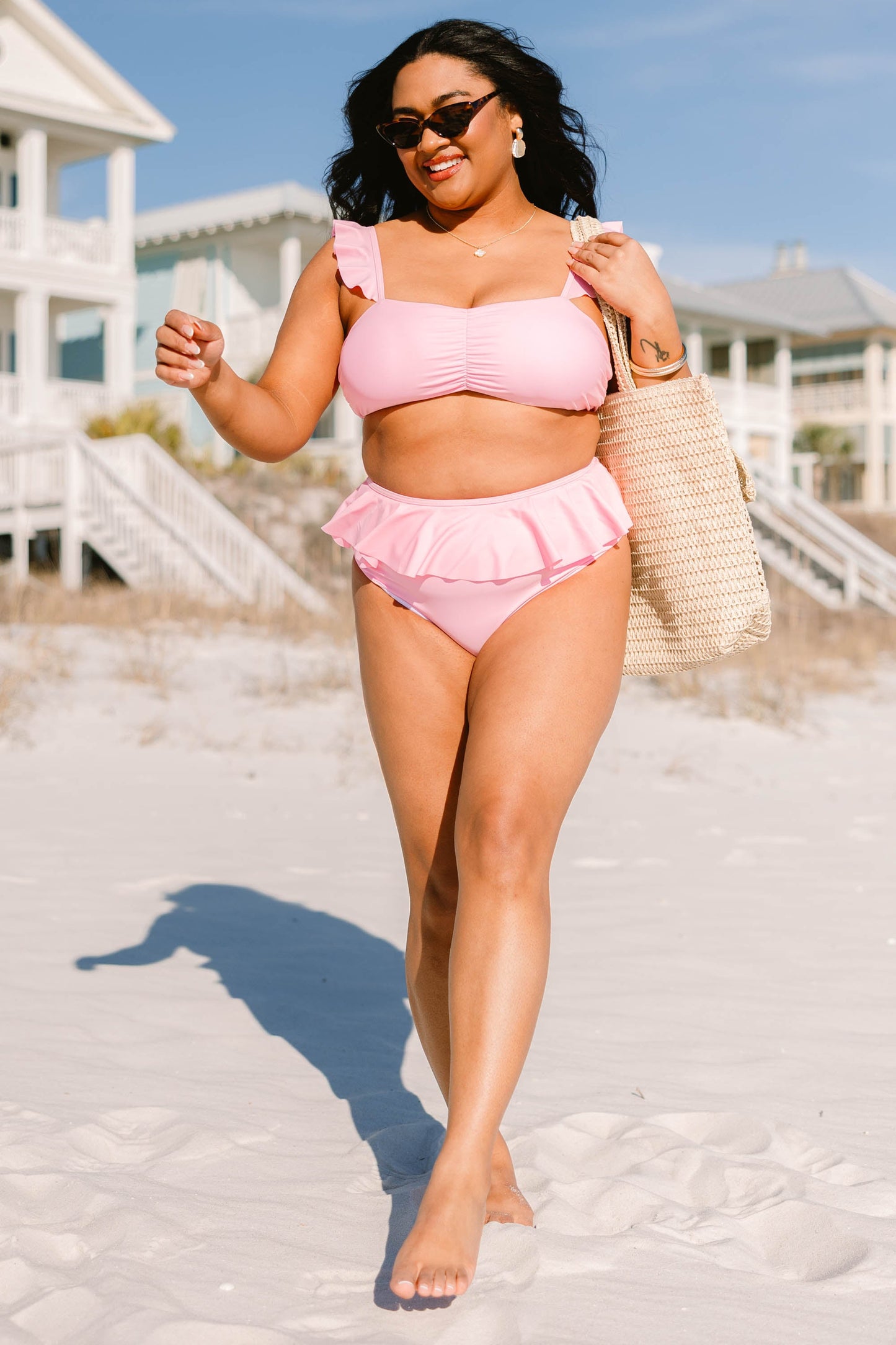 Sugar Sands Swim Bottom, Pink