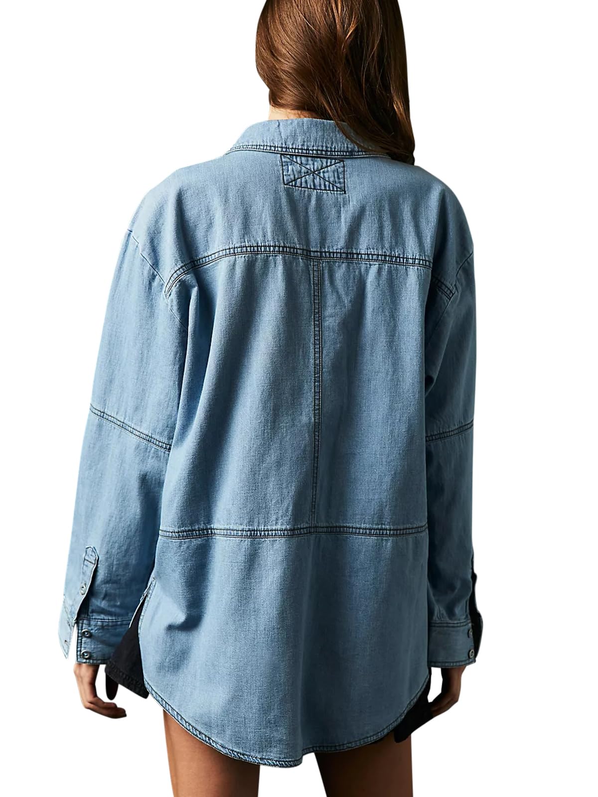 Davin™ Denim V-Neck Shirt