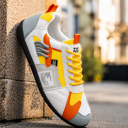 Monaco | Retro Colour-Block Sneakers