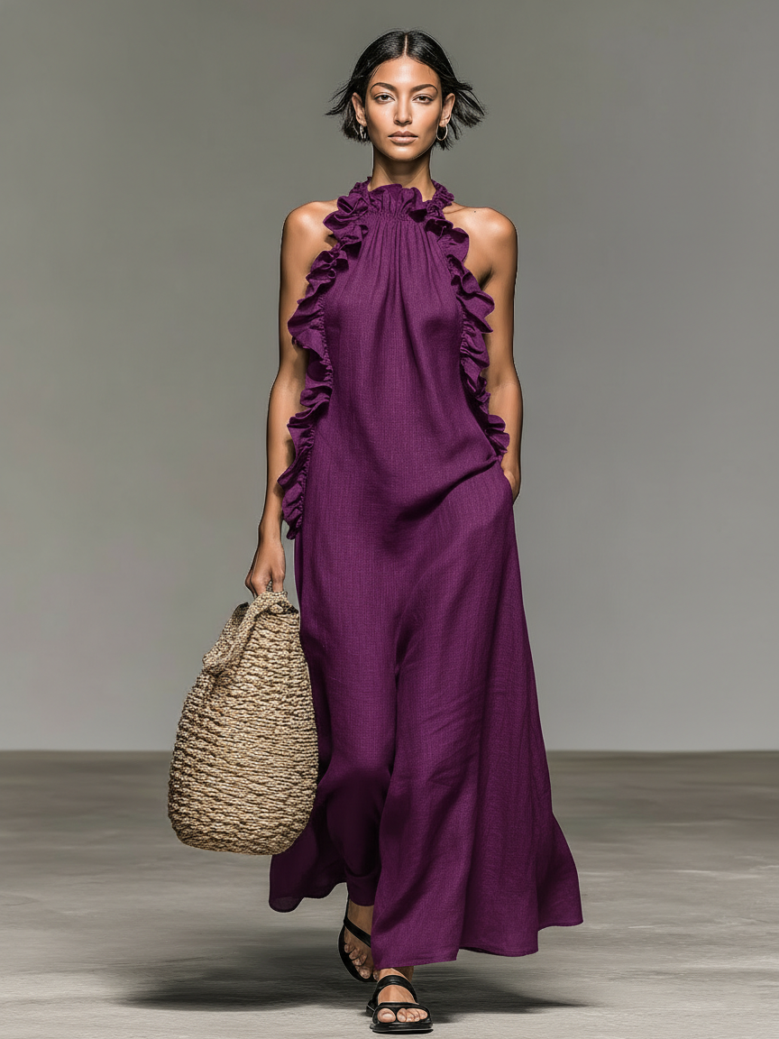 Eleanor Maxi Dress with Pockets