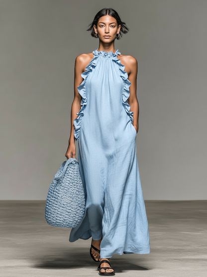 Eleanor Maxi Dress with Pockets
