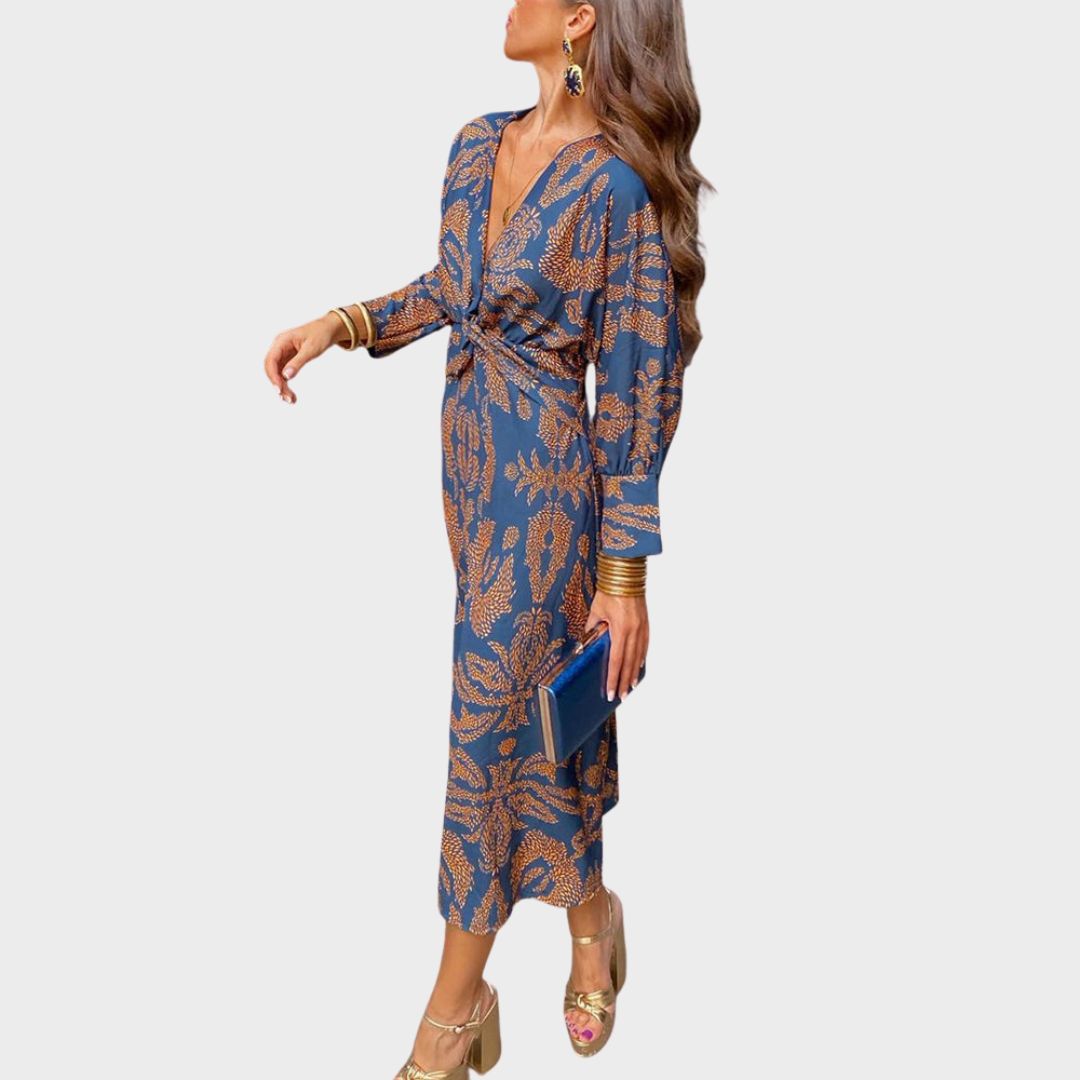 Arielle - Boho Luxe Wrap Dress