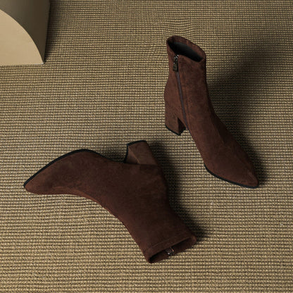 Tylia Genuine Suede Boots