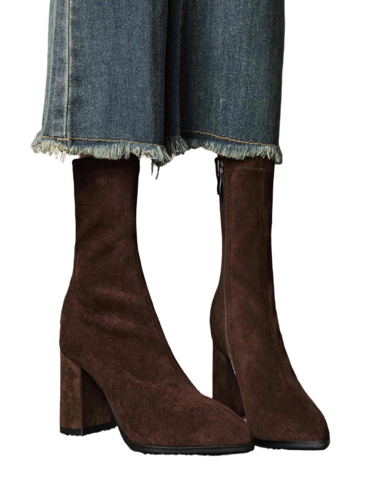 Tylia Genuine Suede Boots