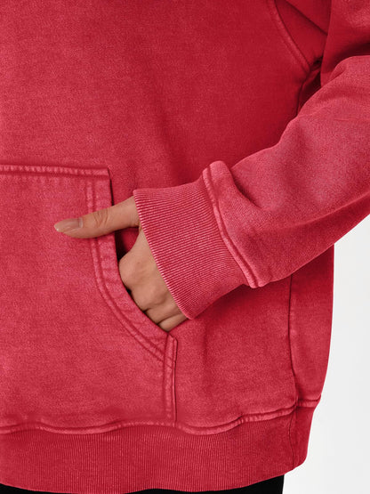 Oversized Acid Wash Hoodie