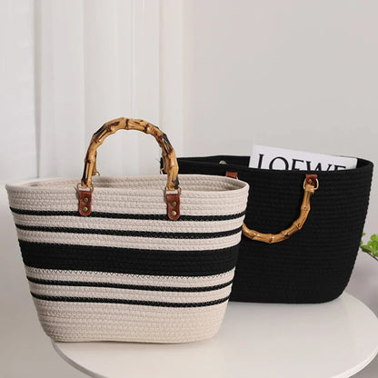 Ladies Woven Tote Bag
