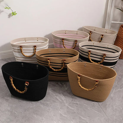 Ladies Woven Tote Bag