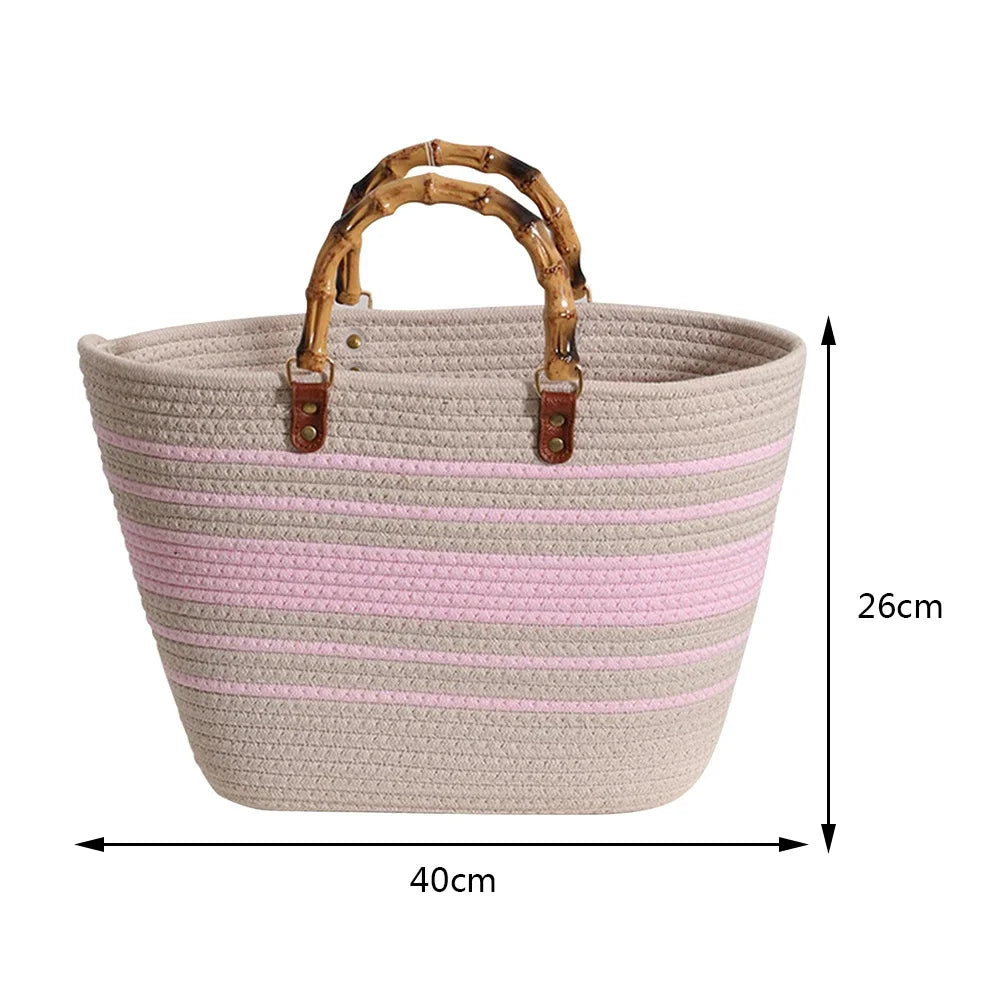 Ladies Woven Tote Bag