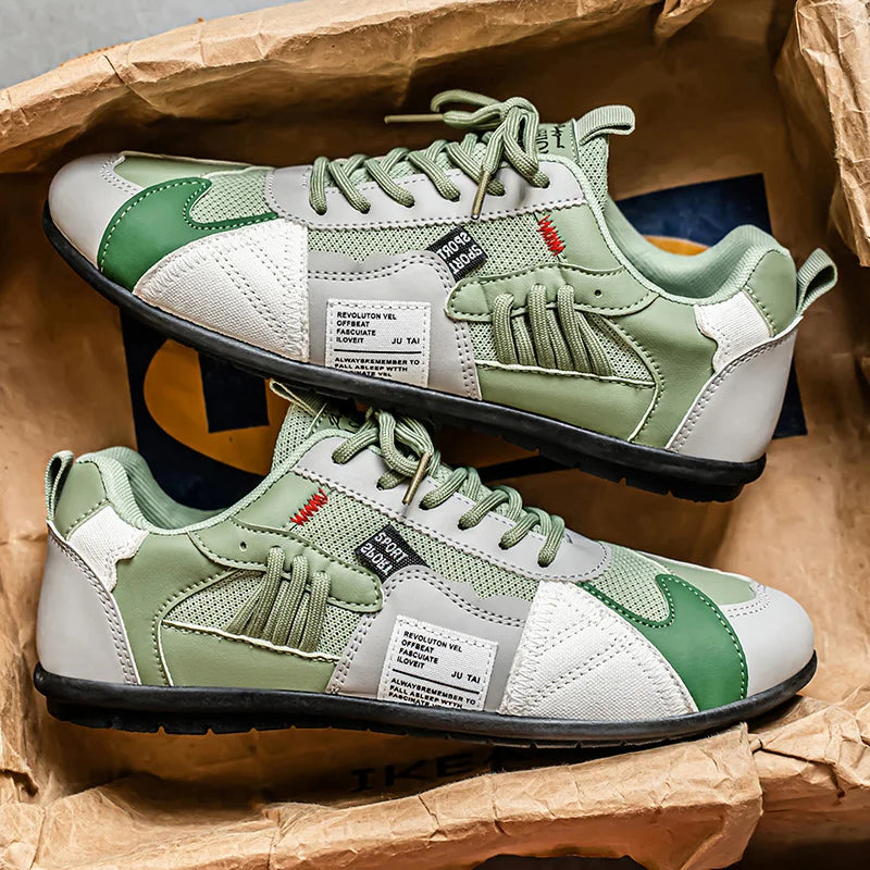 Monaco | Retro Colour-Block Sneakers