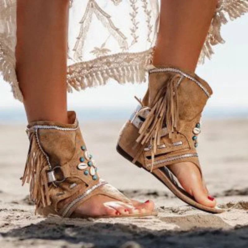 Fringe Boho Sandals