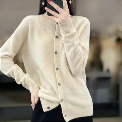 Soft Wool Cardigan Davin luxe