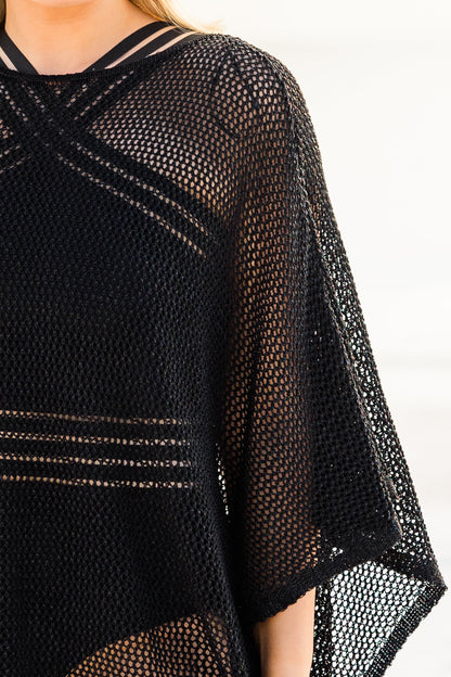 Seeing It Through Top, Black