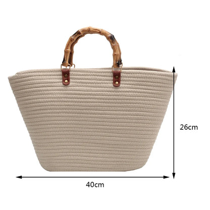Ladies Woven Tote Bag