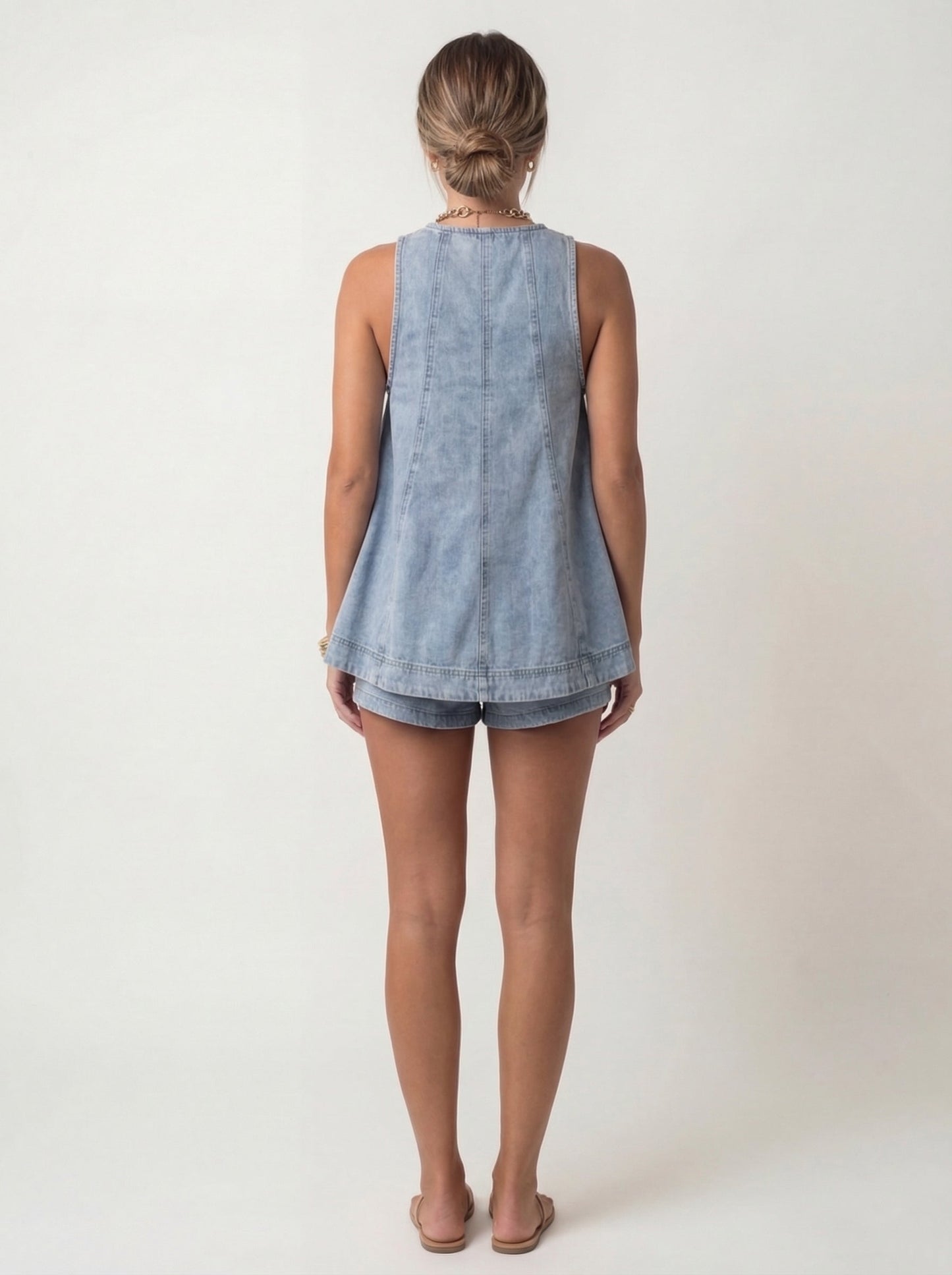 Davin™ Relaxed Denim Two-Piece Set