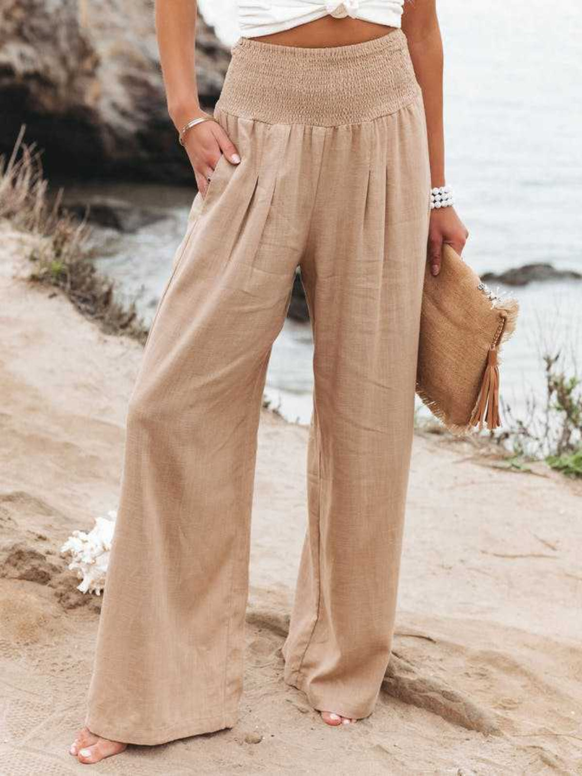 Beach Wide Leg Pants
