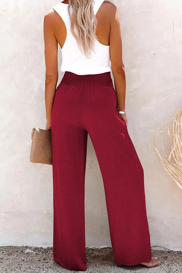 Auriline -Relaxed High-Waist Pants