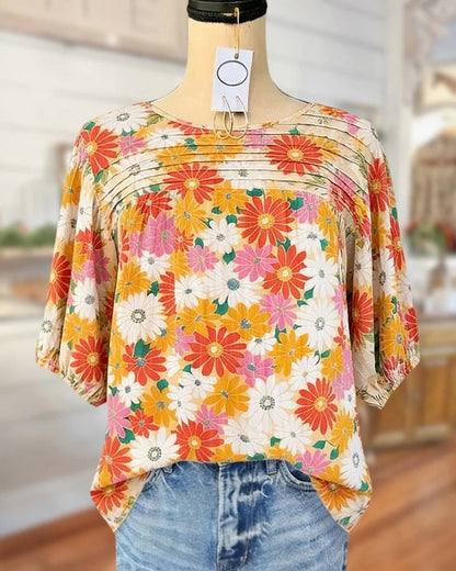 Timeless Floral Blouse