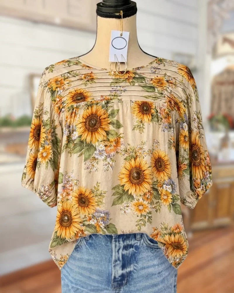 Timeless Floral Blouse