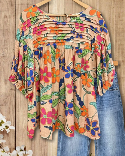 Timeless Floral Blouse