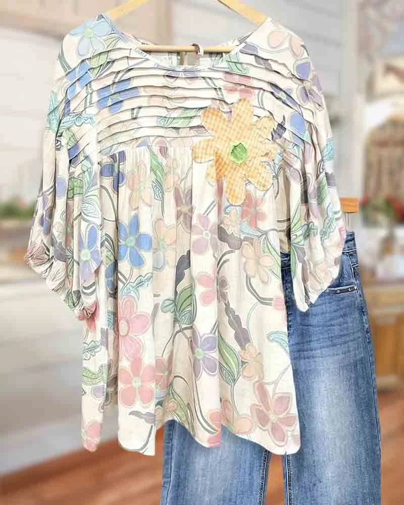 Timeless Floral Blouse