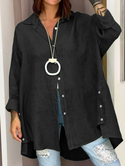 Callirra - Oversized Button Shirt