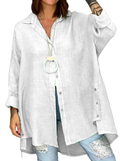 Callirra - Oversized Button Shirt
